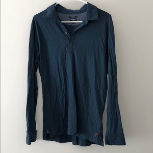 Men’s long sleeve collar shirt - small